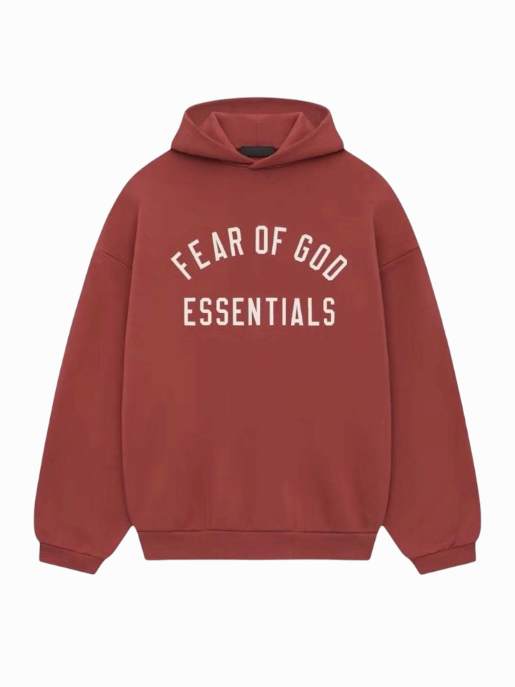 Essentials Hoodie “Crimson” (FW24)