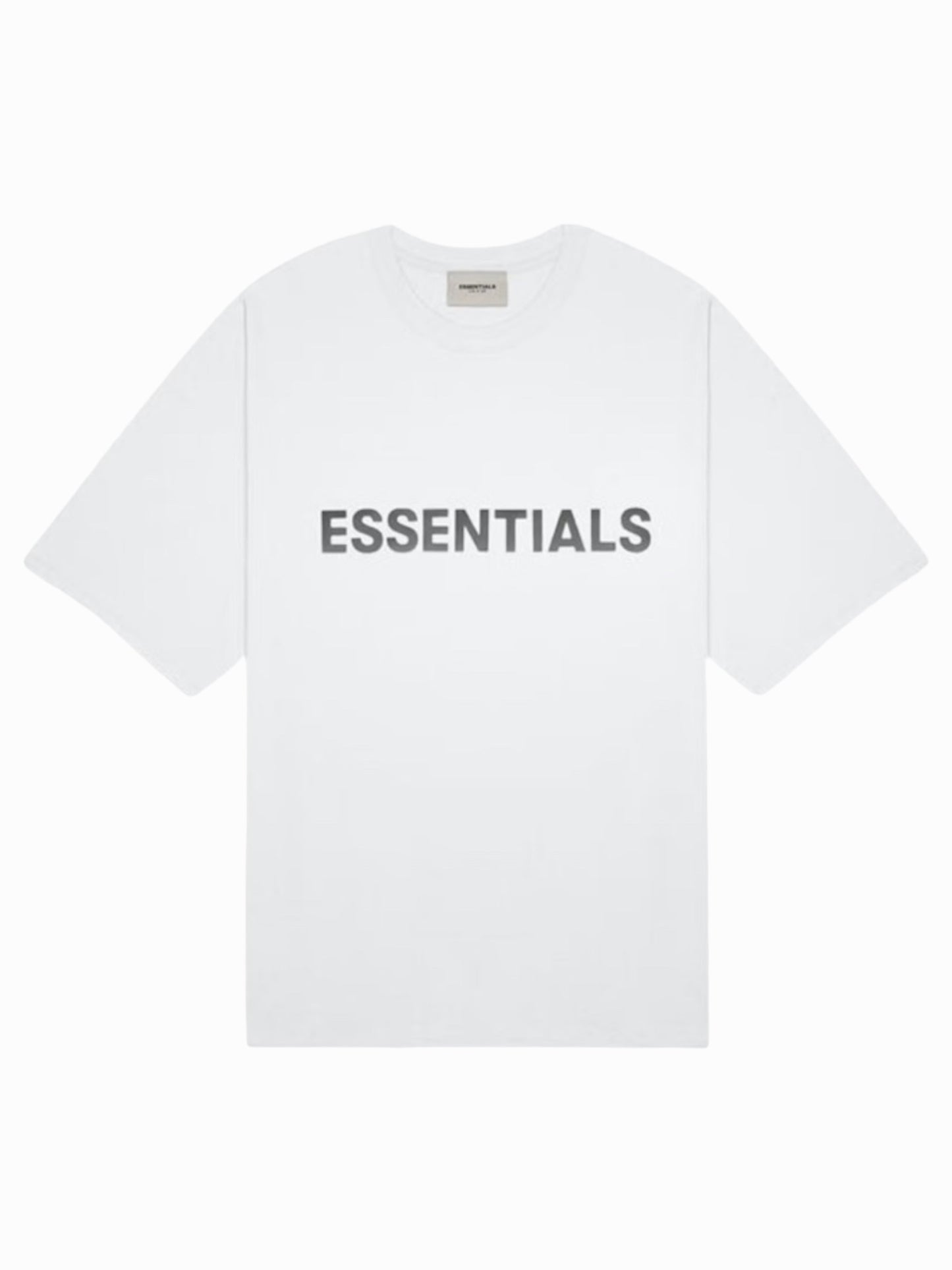 Essentials T Shirt Appliqué Logo “White”