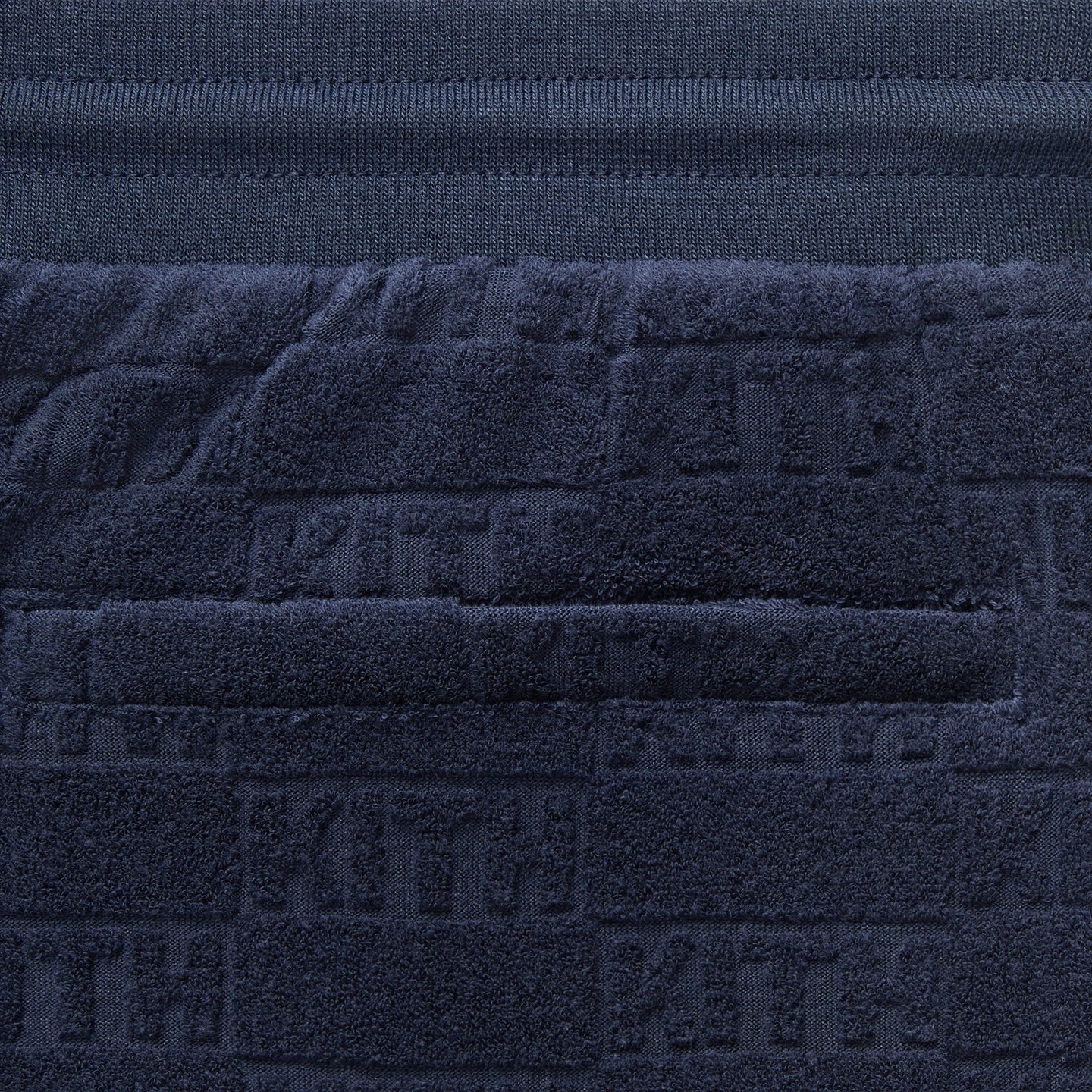 Kith Shorts Monogram Towel Terry “Navy”