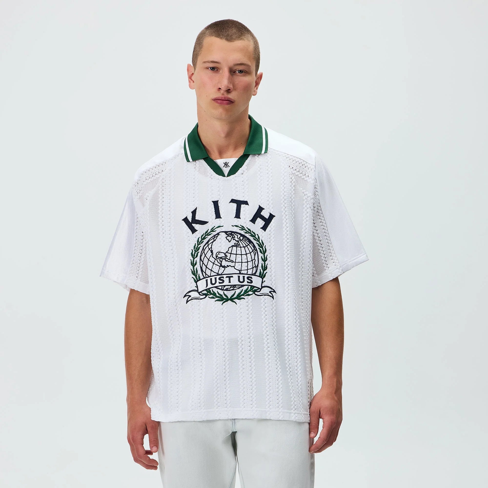 Kith Jersey Ladder Lace “White”