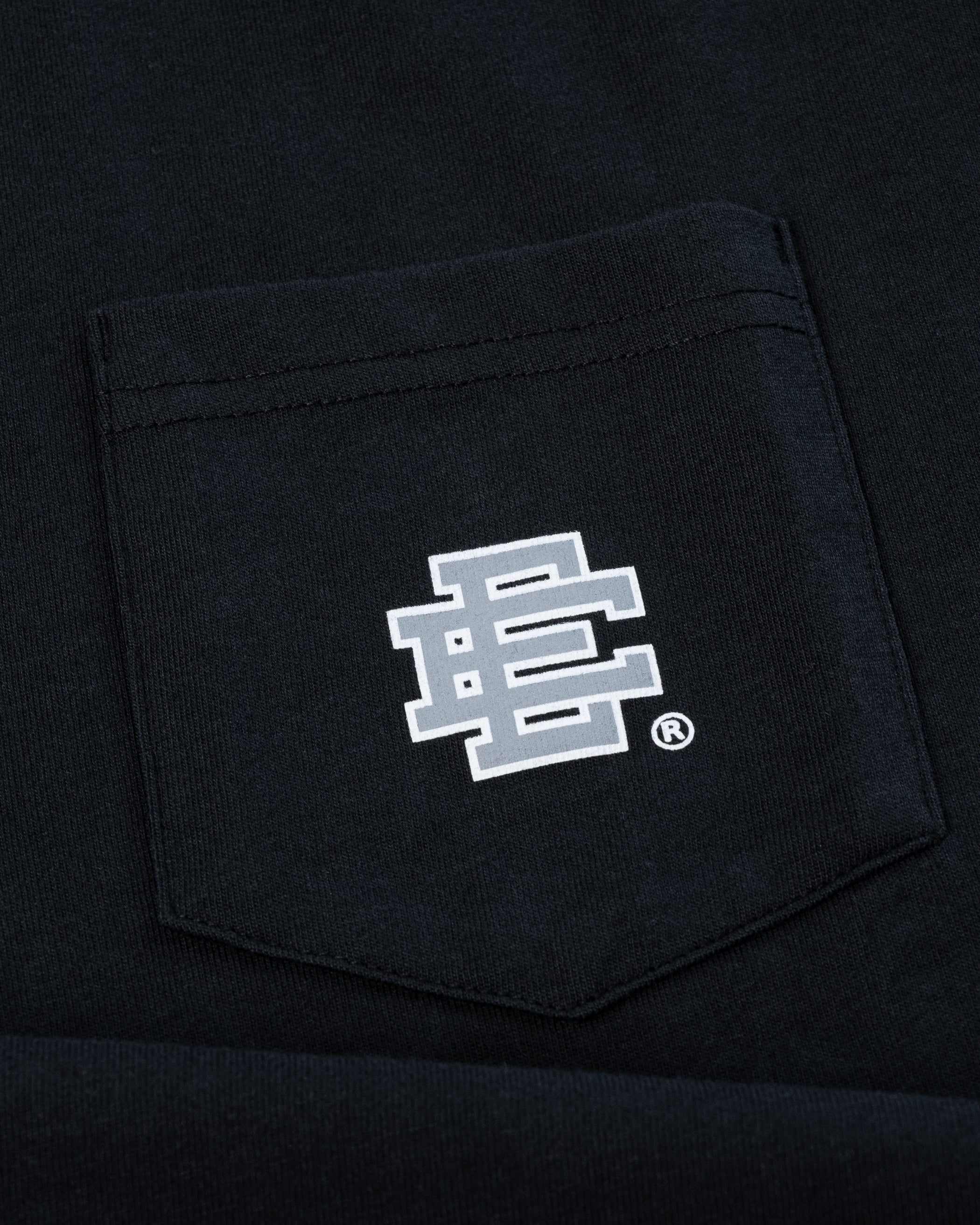 Eric Emanuel T Shirt Basic/Pocket “Black”