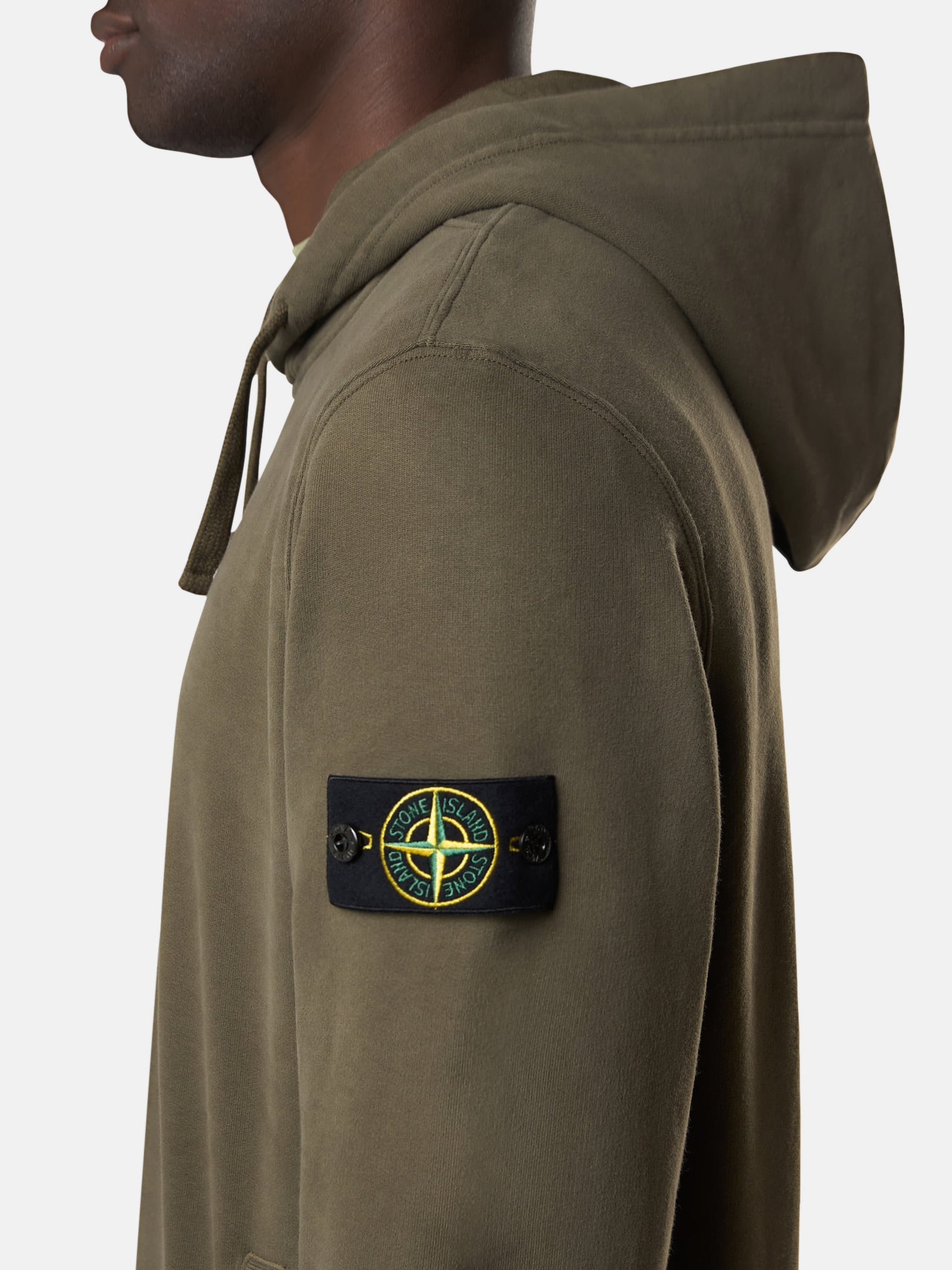 Stone Island Hoodie “Military Green”