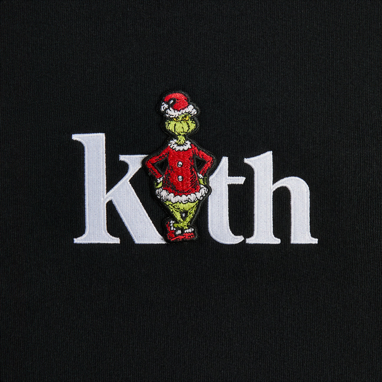 Kith x The Grinch Crewneck “Black”