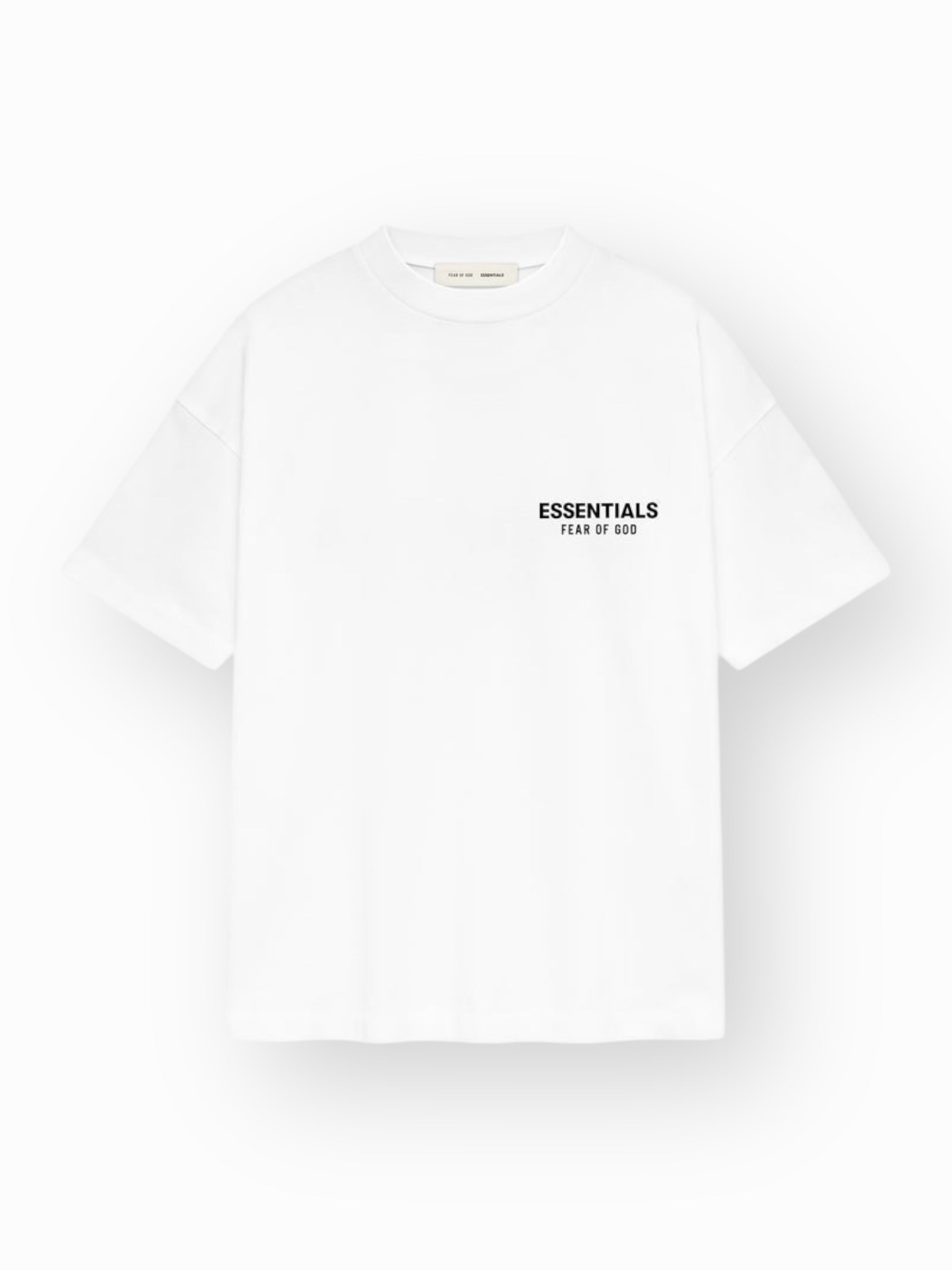 Essentials T Shirt “Bright White” (SS25)