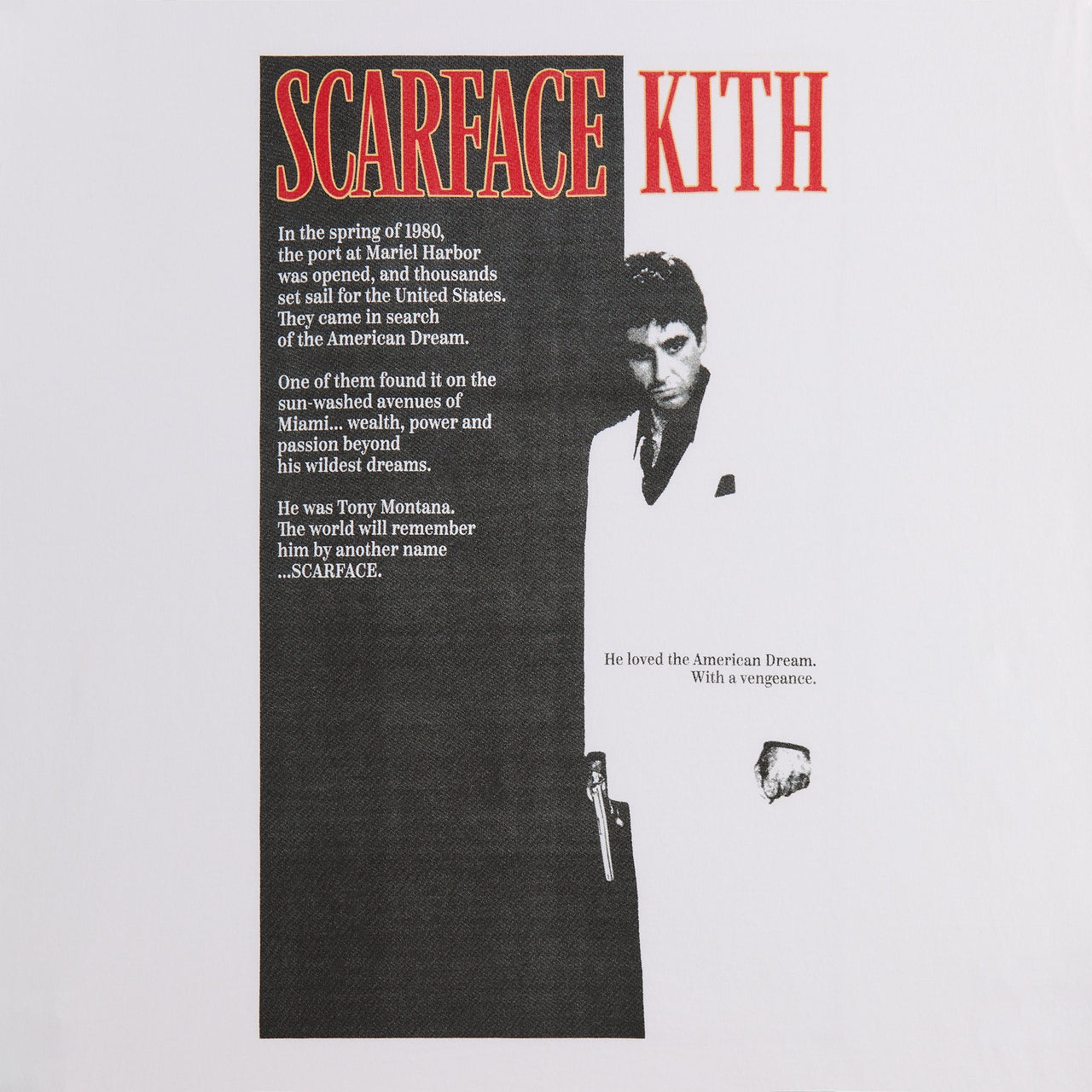 Kith x Scarface “Film Poster Vintage”