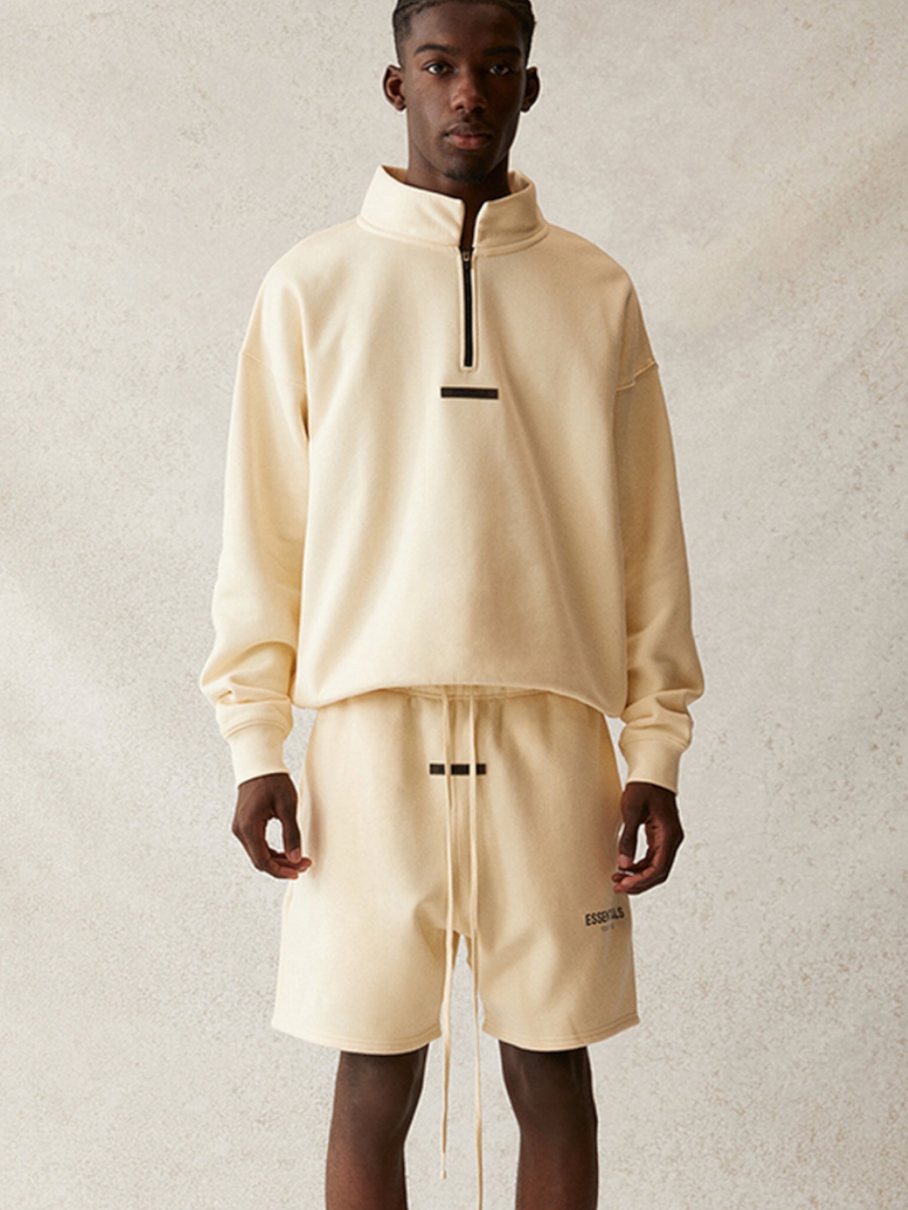 Essentials Shorts “Butter Cream” (SS21)