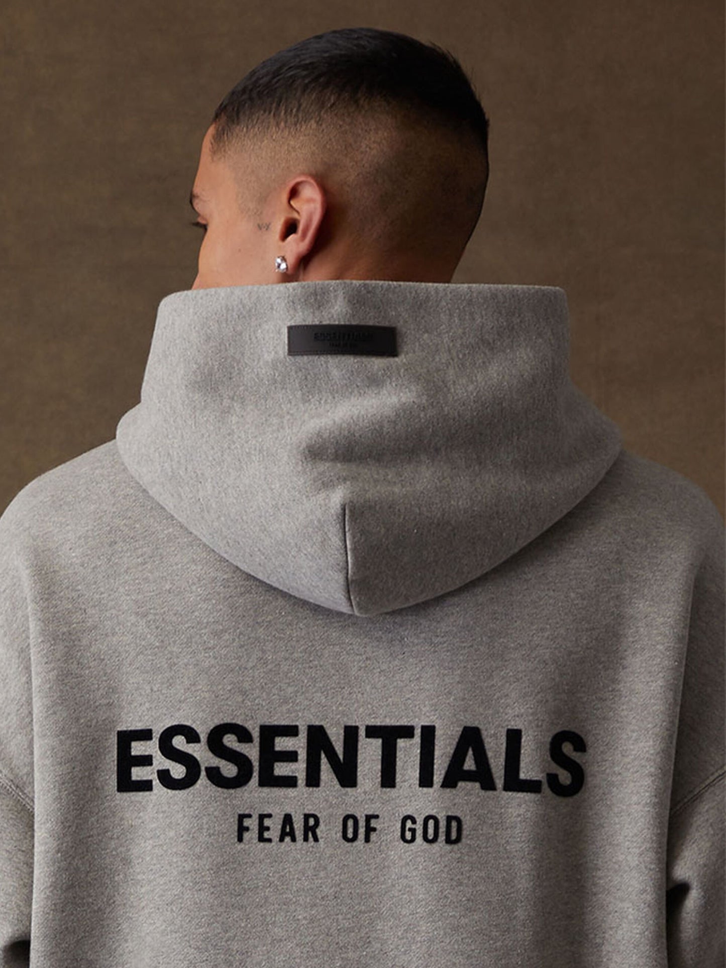 Essentials Hoodie “Dark Oatmeal” (SS22)