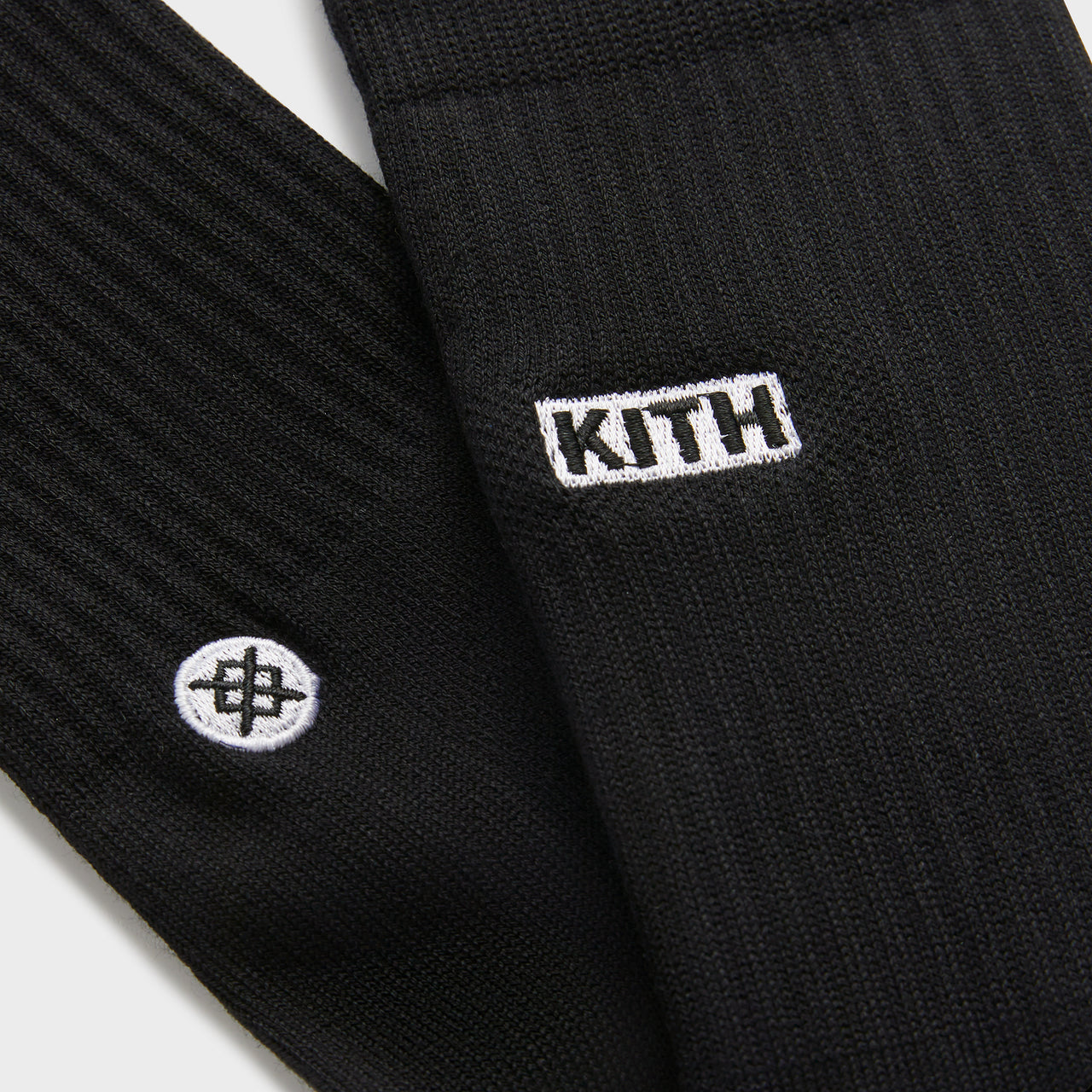 Kith Crew Socks Classic 2.0 “Black”