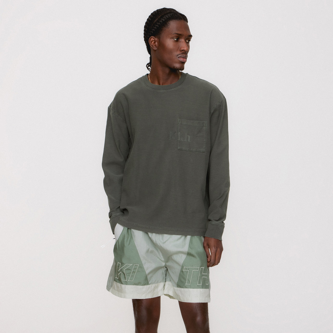 Kith Washed Turbo Shorts “Realm”