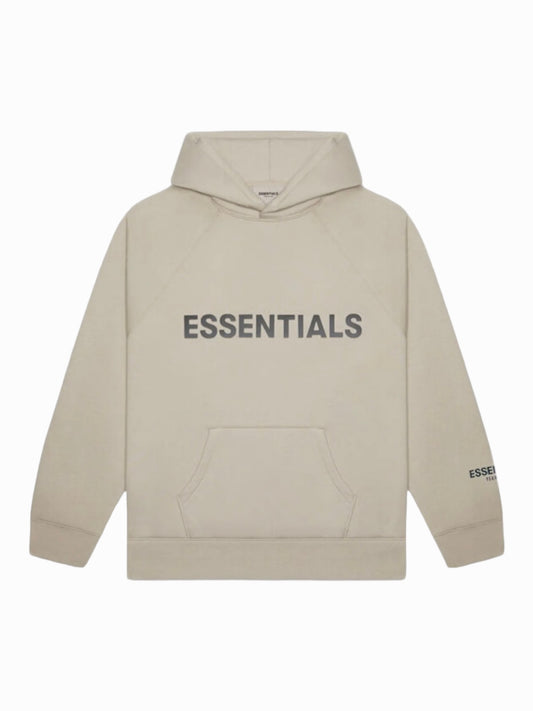 Essentials Hoodie Appliqué Logo "Olive Moss"