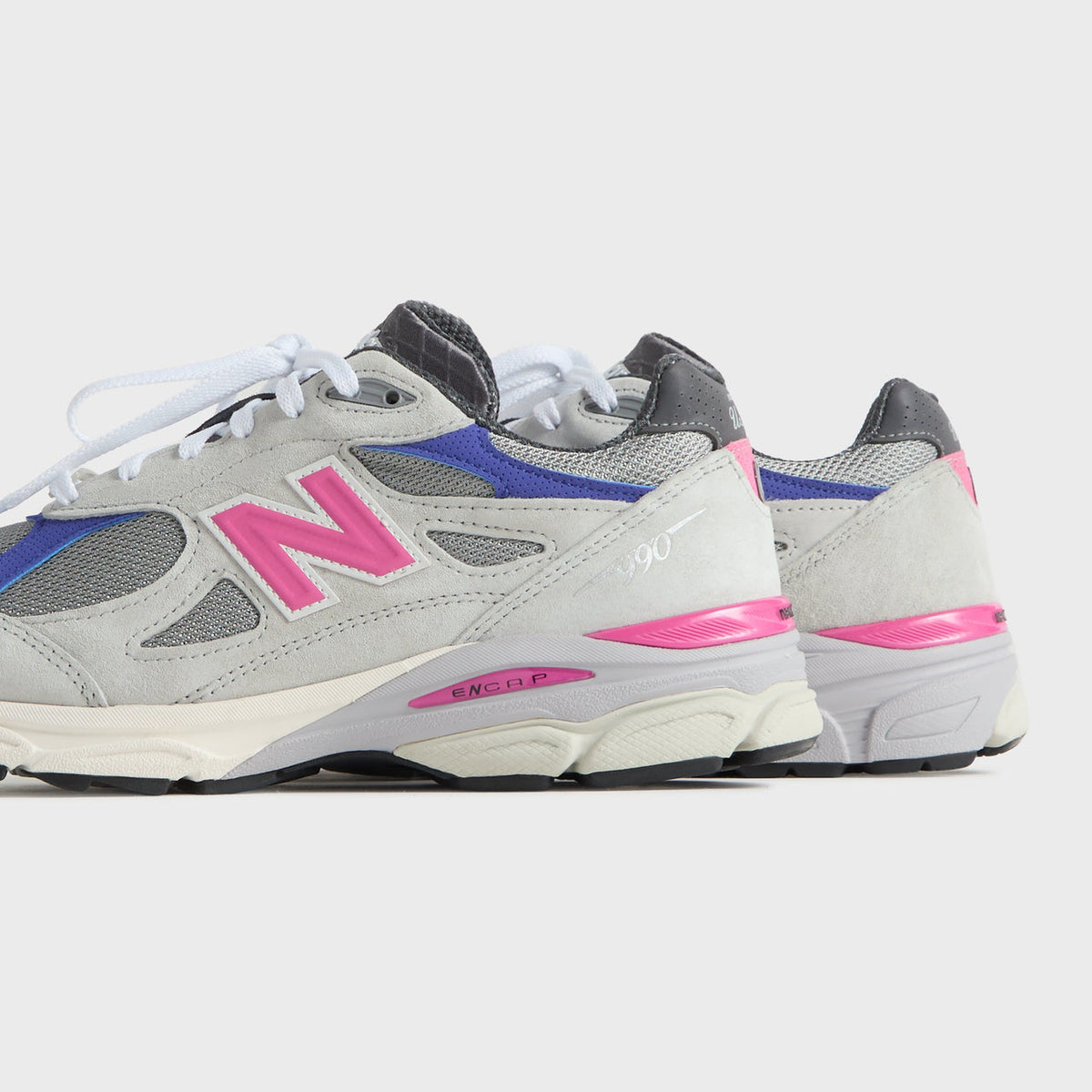Kith x New Balance x United Arrows & Sons 990v3 “Oyster Mushroom 15th”