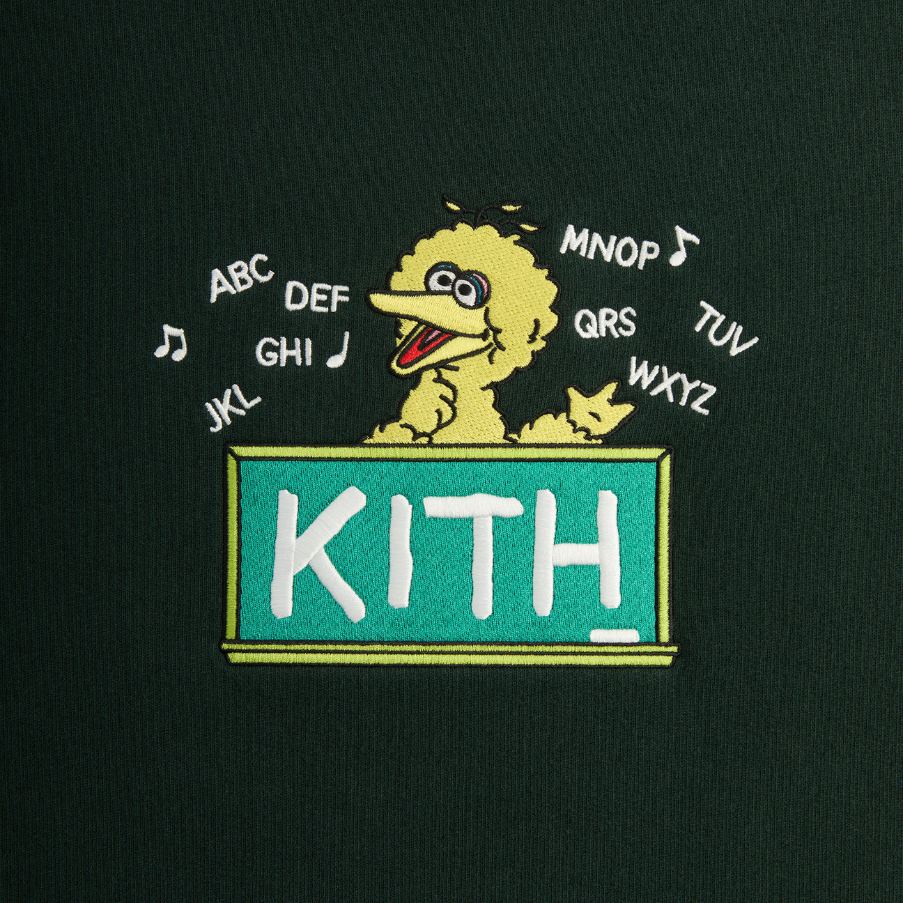 Kith x Sesame Street Crewneck “Big Bird Nelson”