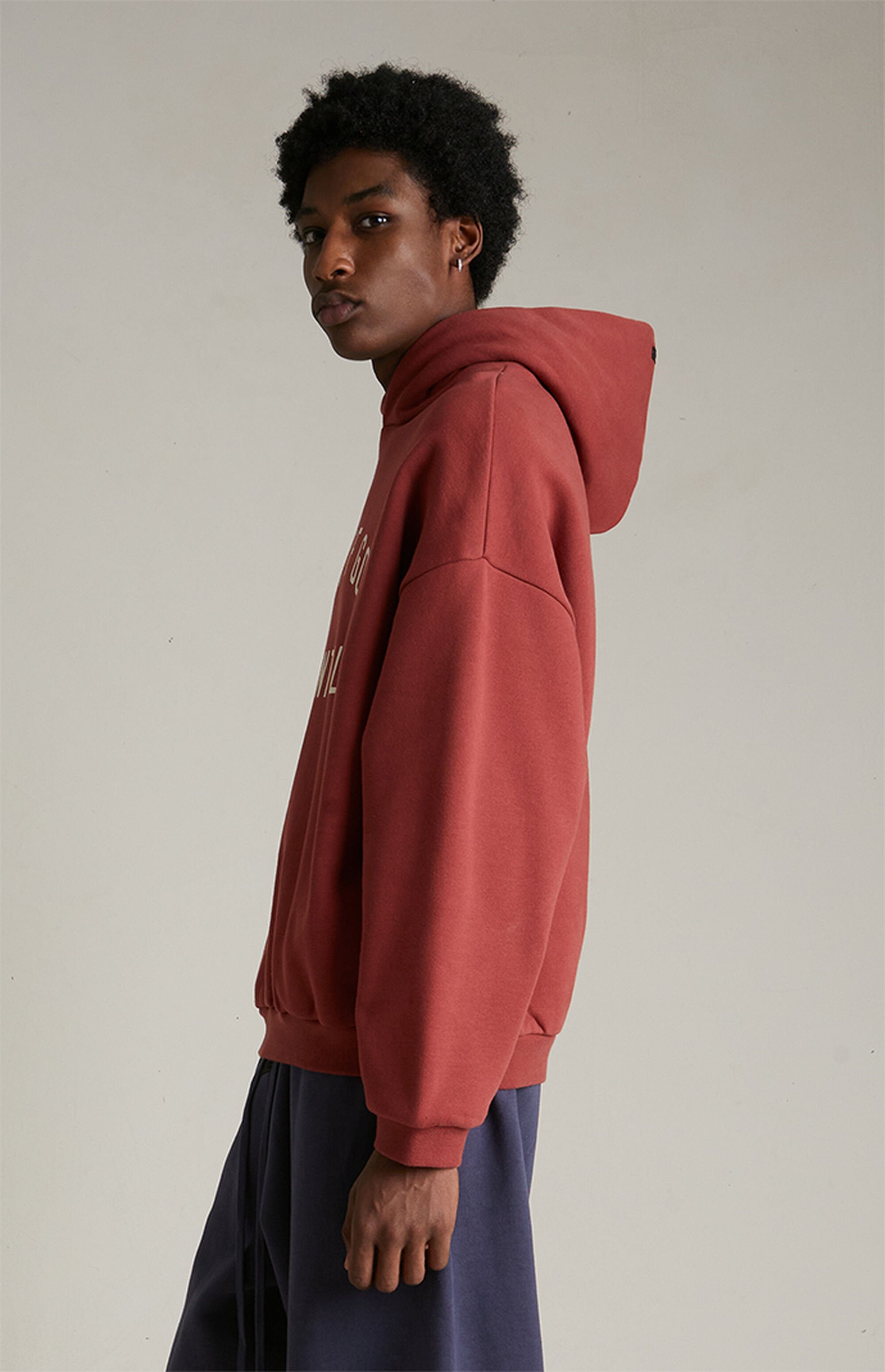 Essentials Hoodie “Crimson” (FW24)