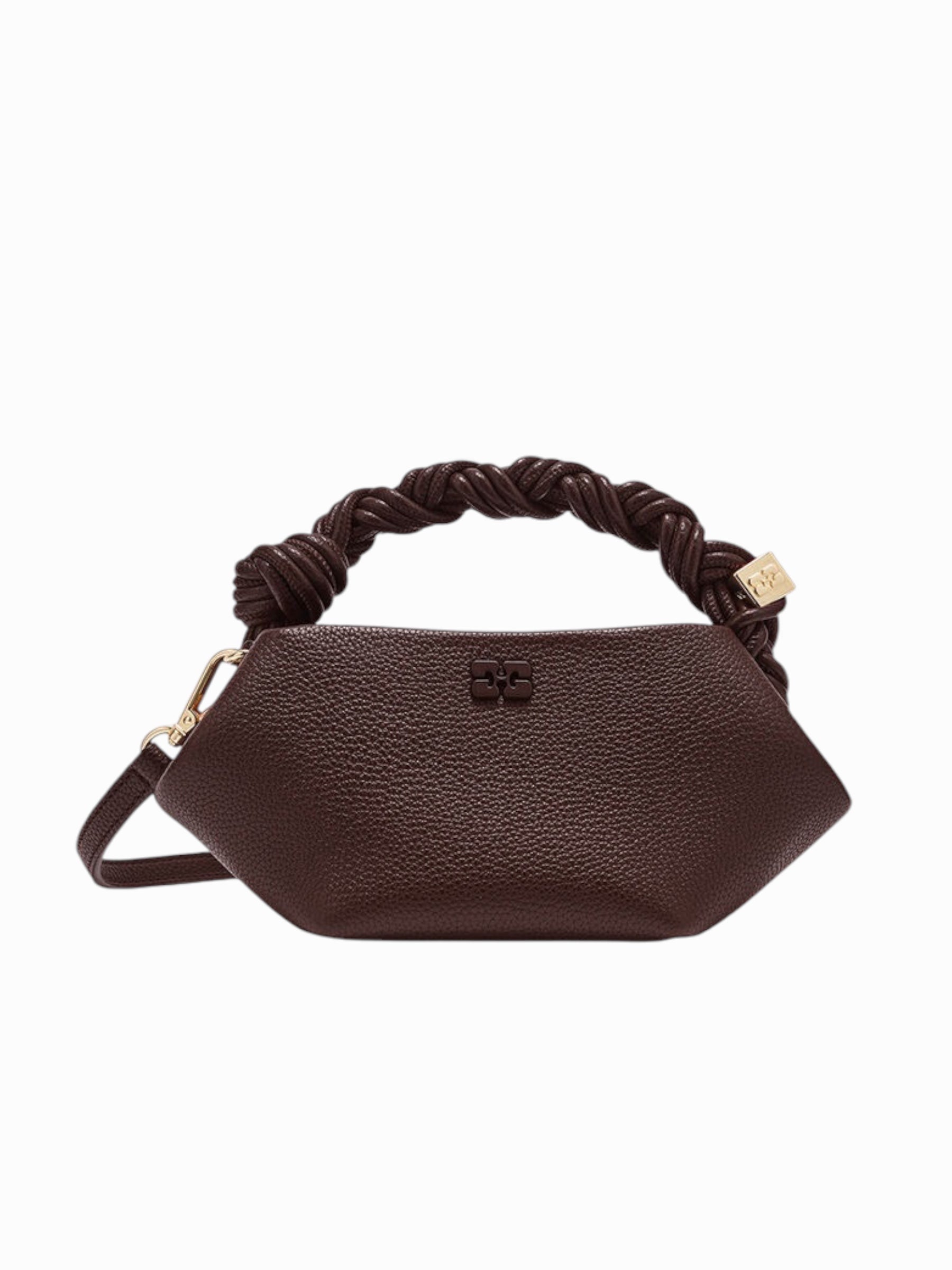 Ganni Bag Mini Bou “Brown Grained”