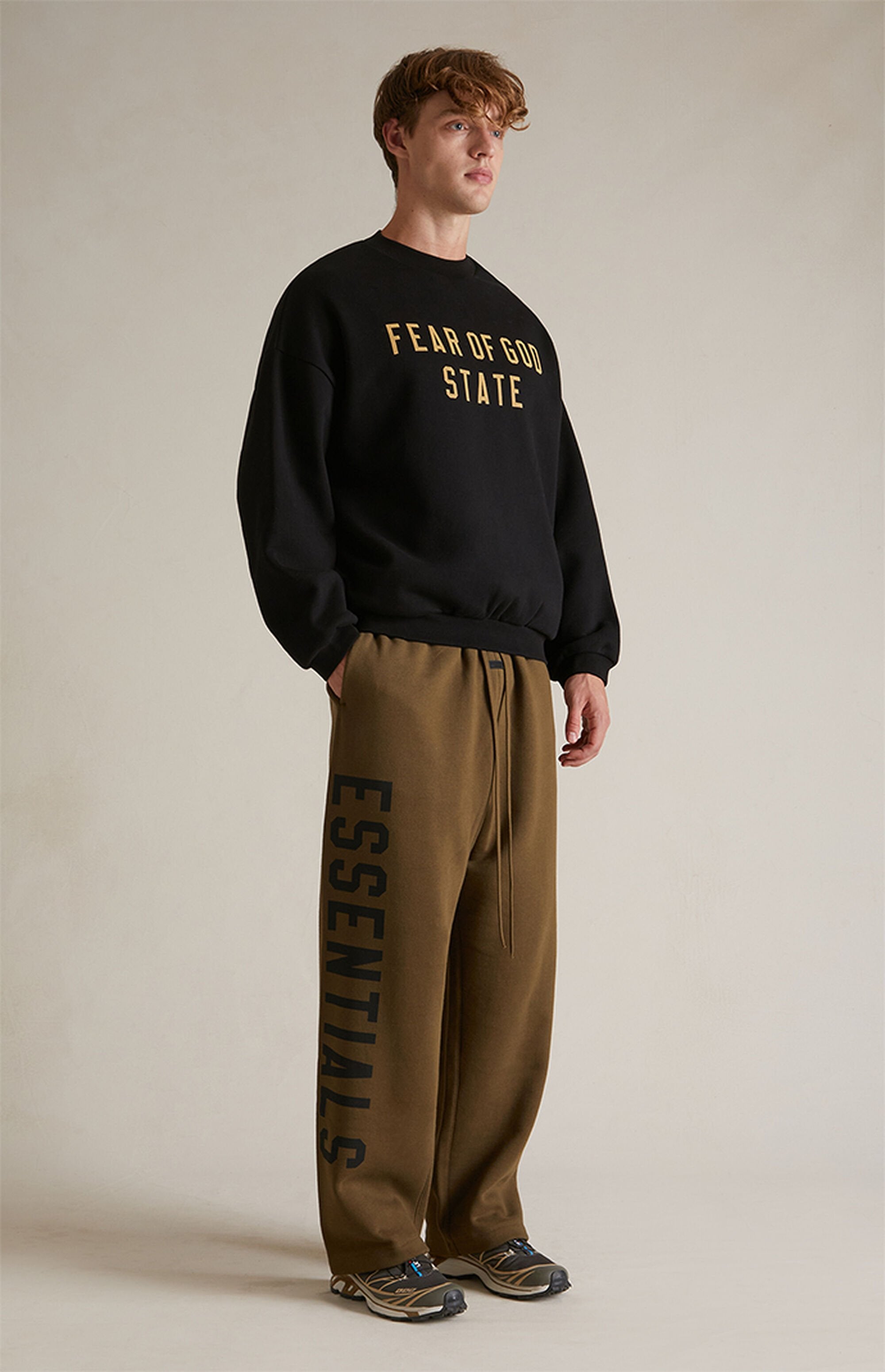 Essentials Sweatpants Relaxed “Olive” (FW24)
