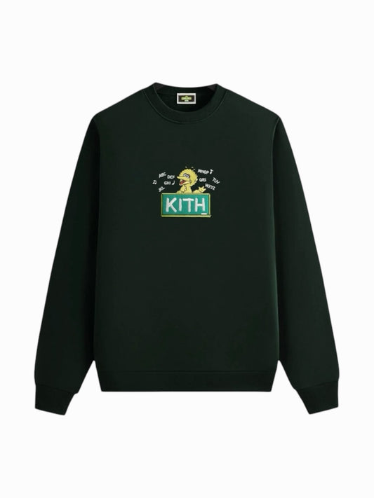 Kith x Sesame Street Crewneck “Big Bird Nelson”