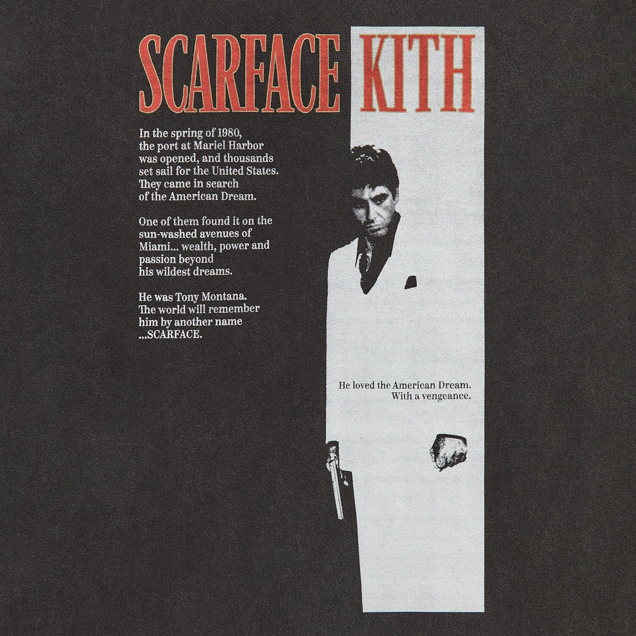 Kith x Scarface “Film Poster Vintage”