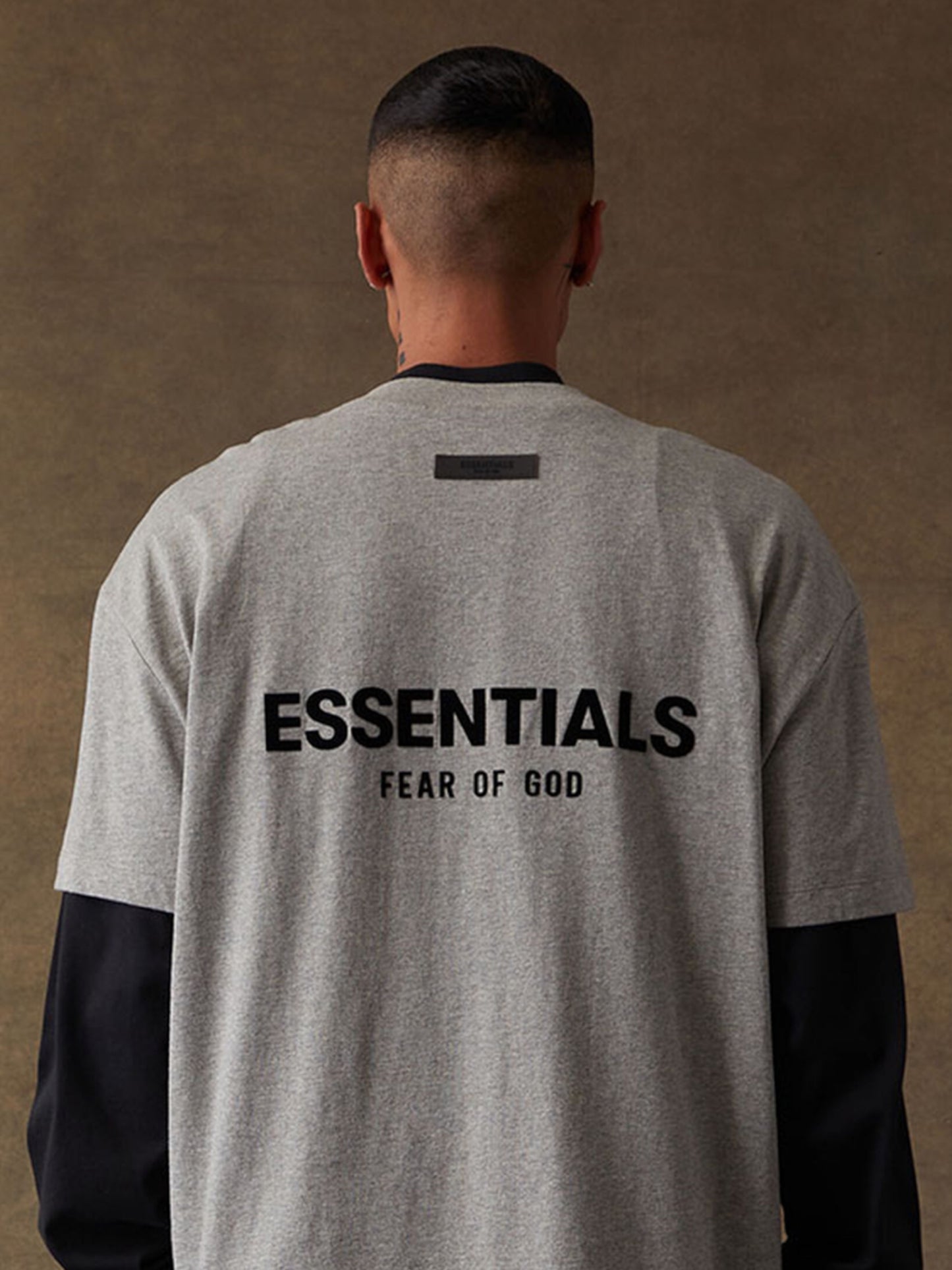 Essentials T Shirt “Dark Oatmeal” (SS22)