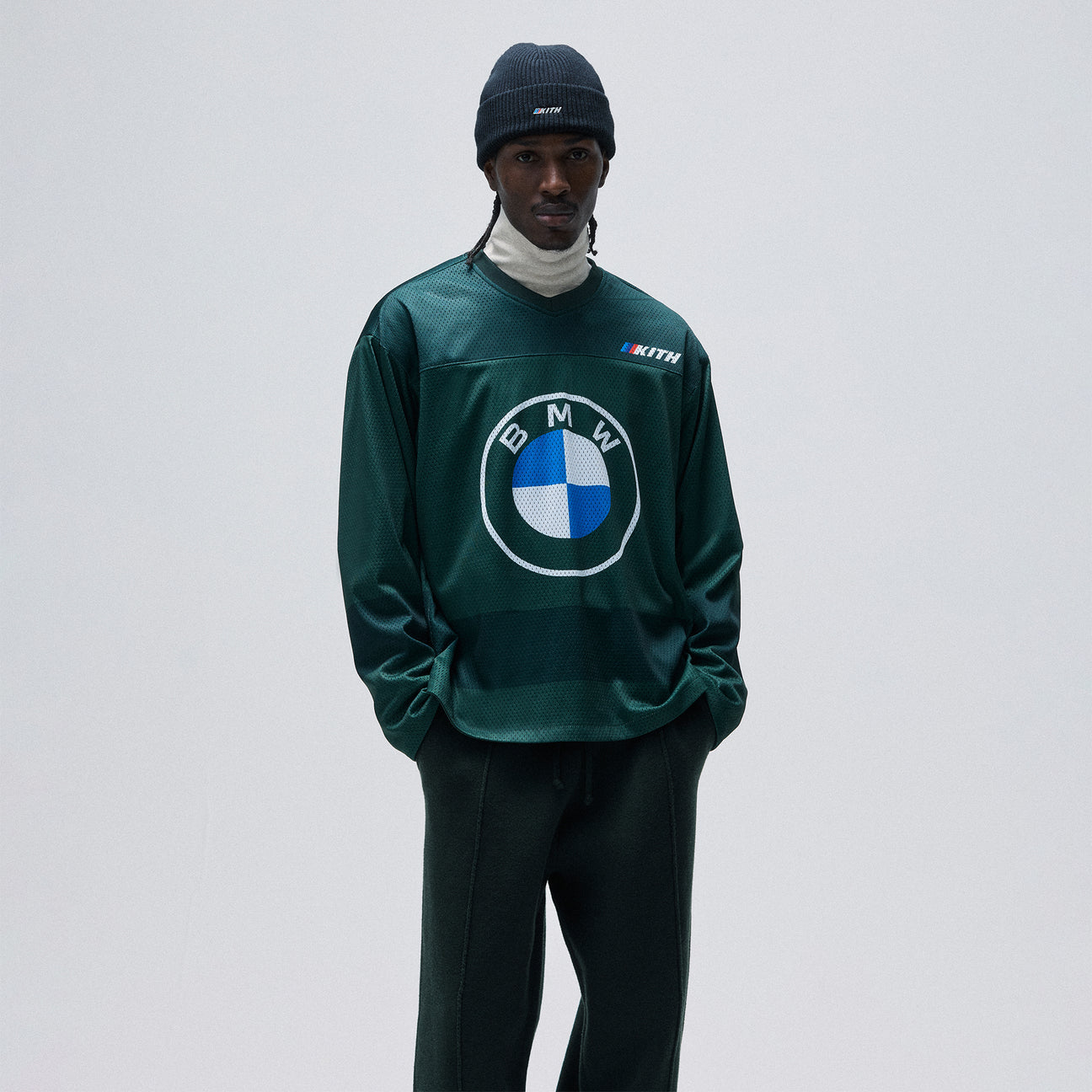 Kith x BMW Long Sleeve Malik Jersey “Vitality”