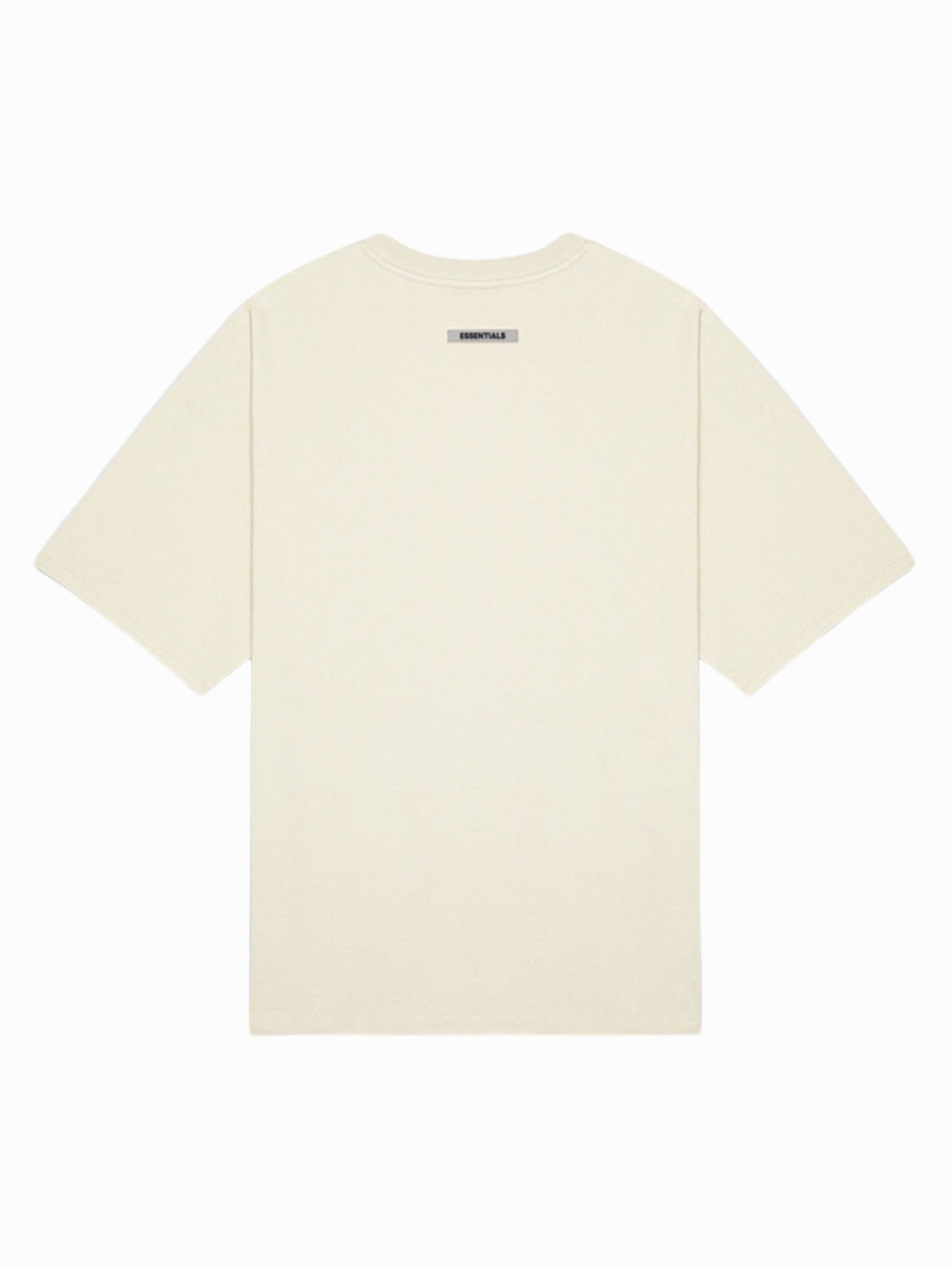 Essentials T Shirt Appliqué Logo “Butter Cream”