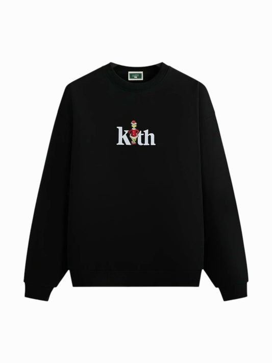 Kith x The Grinch Crewneck “Black”