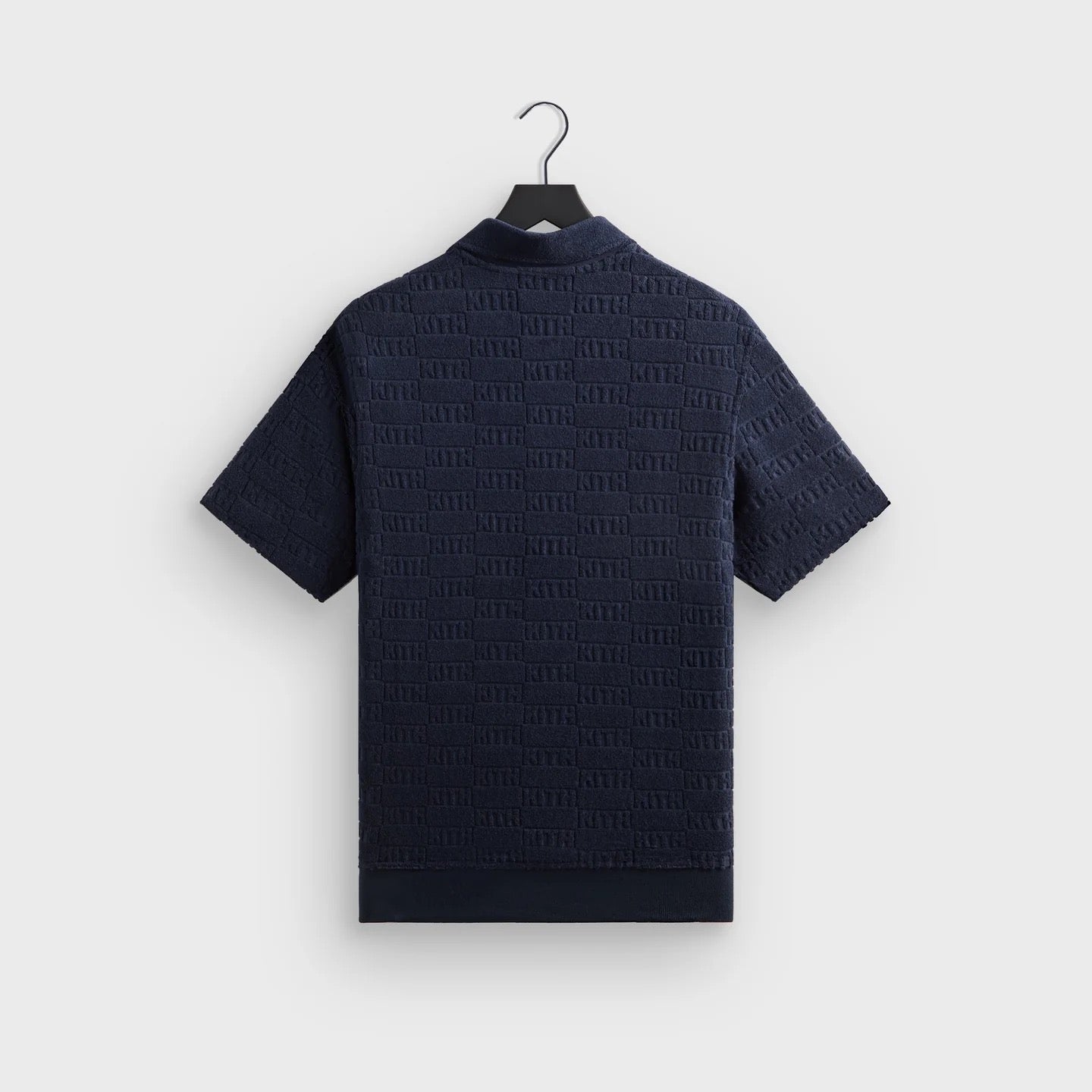 Kith Shirt Monogram Towel Terry “Navy”
