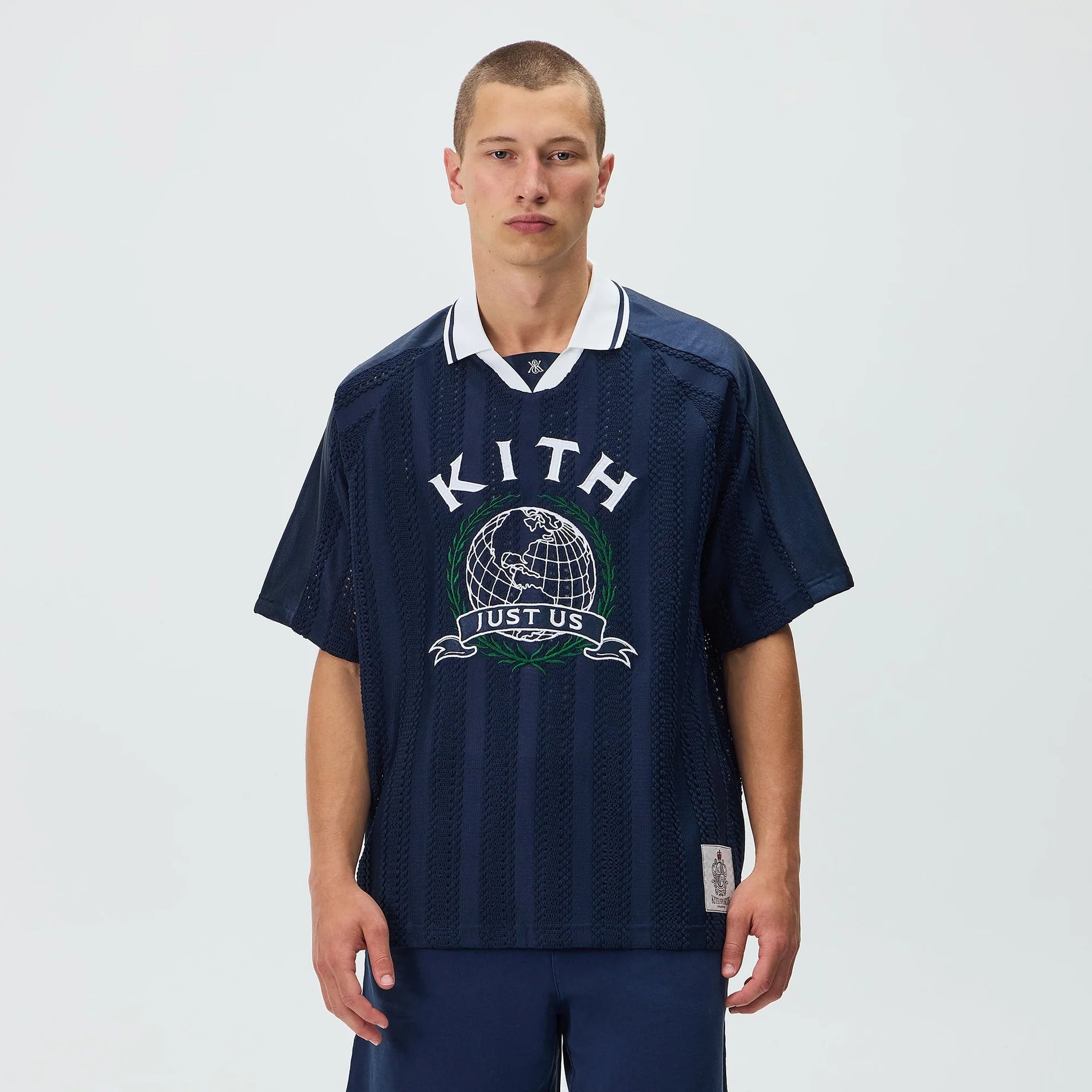 Kith Jersey Ladder Lace “Navy”