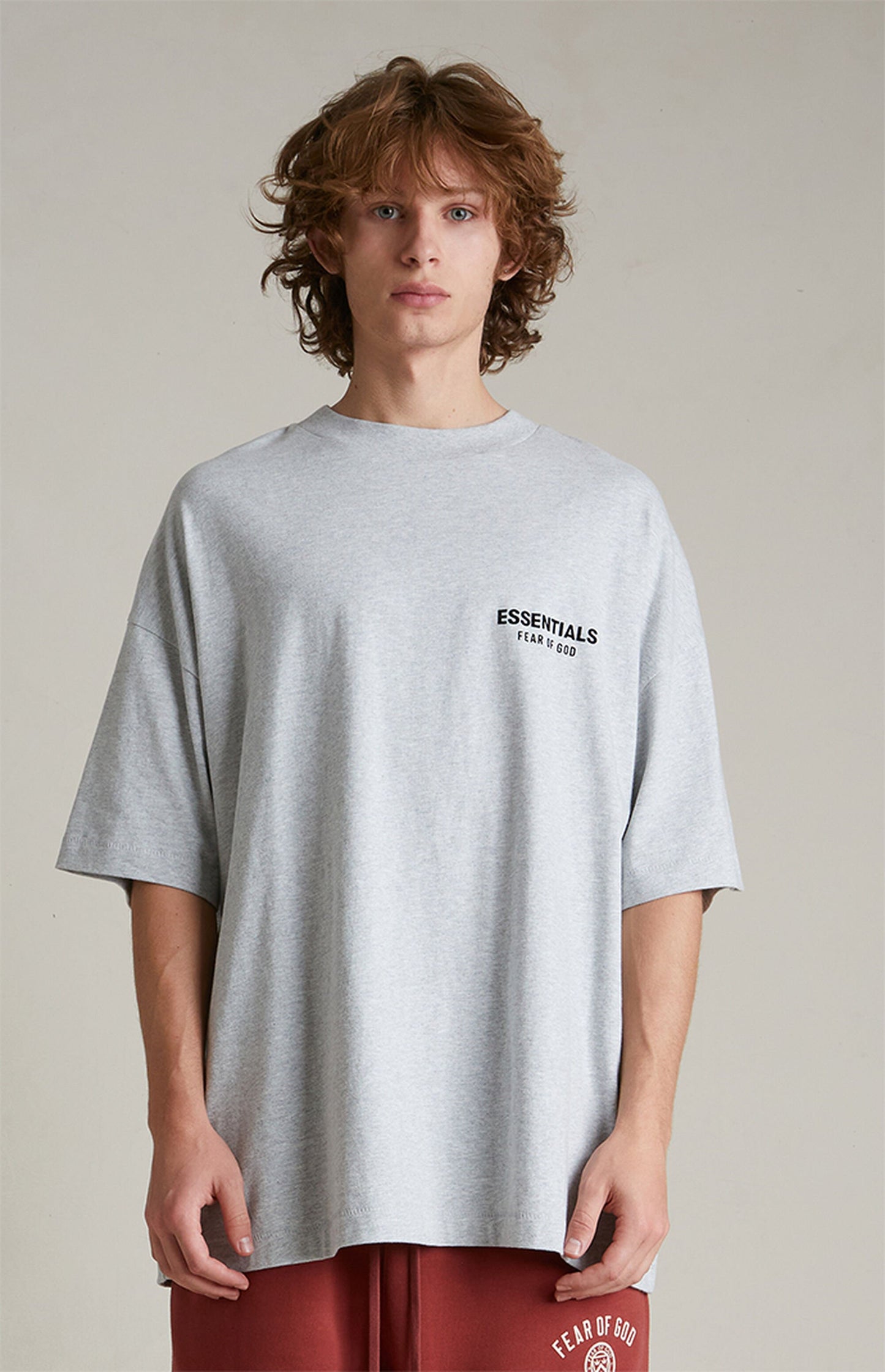 Essentials T Shirt “Light Heather Gray” (FW24)