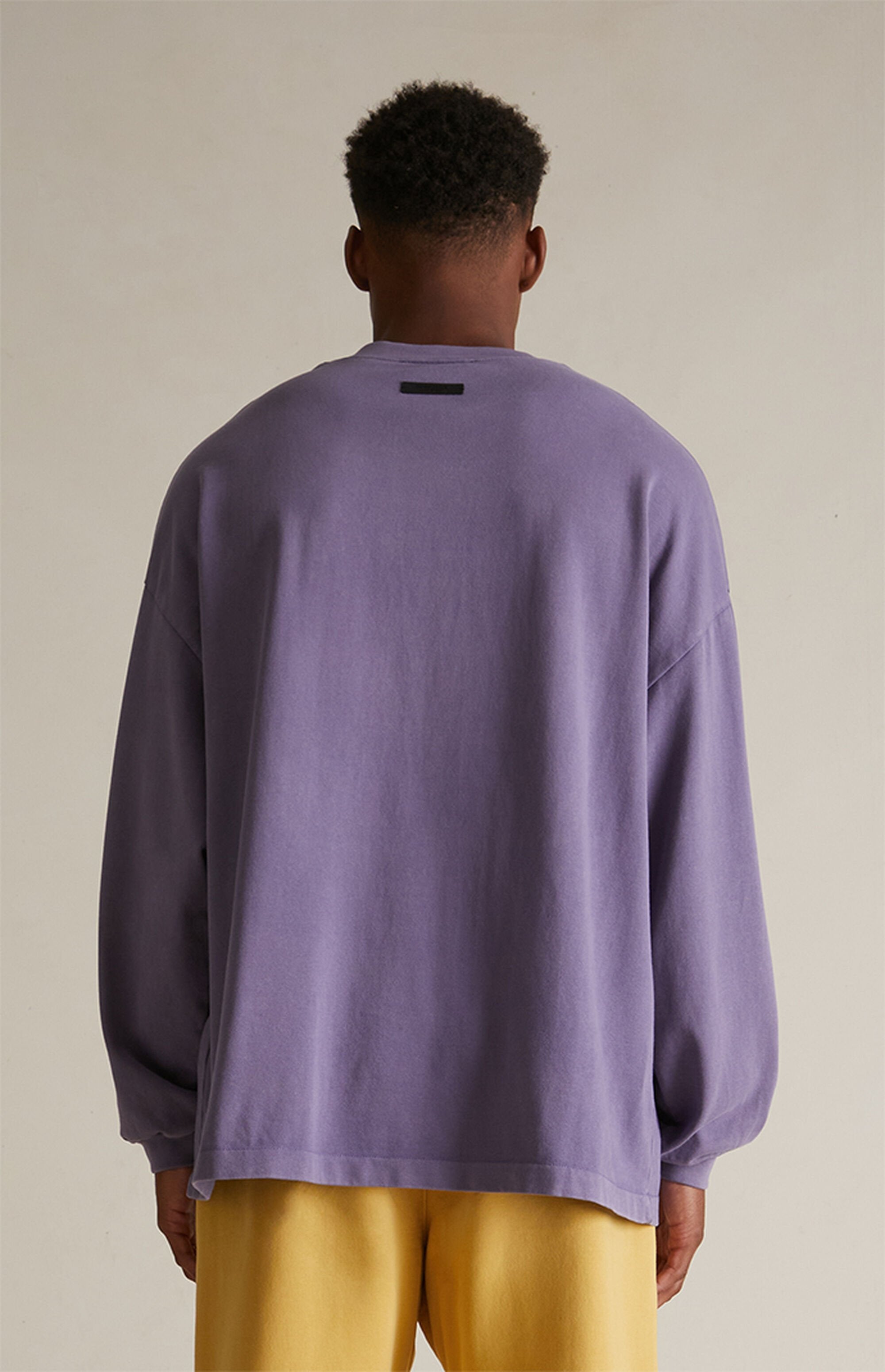 Essentials Heavy Long Sleeve T Shirt “Lavender” (FW24)