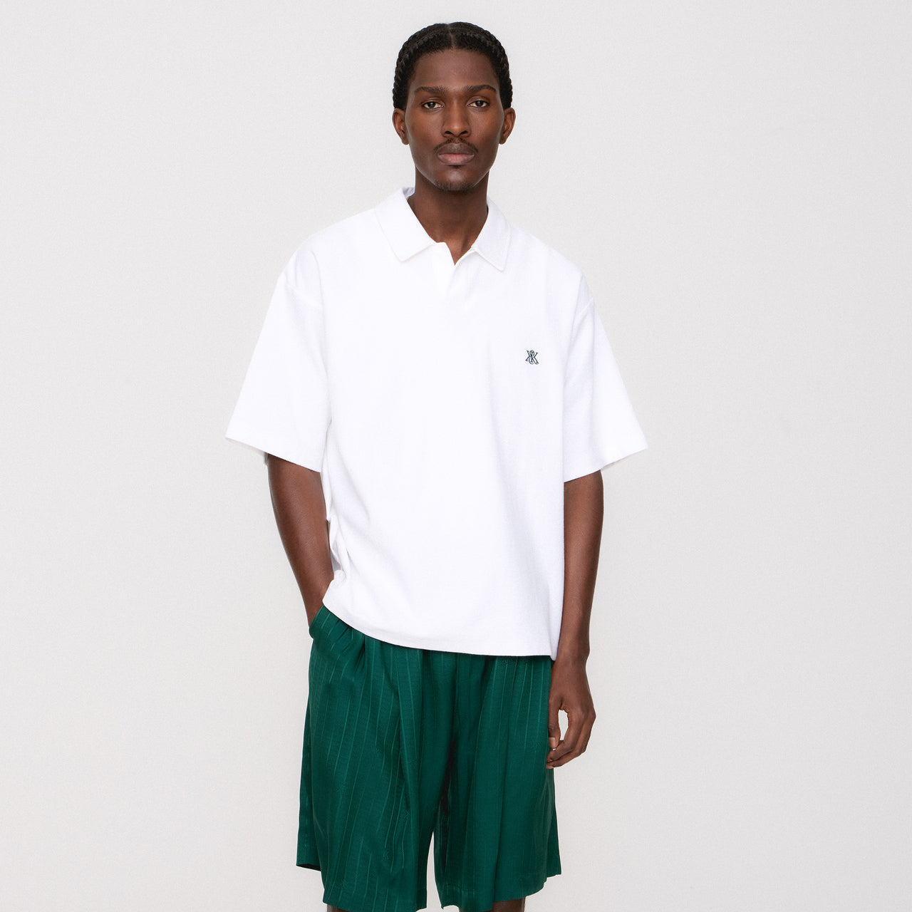 Kith Short Sleeve Nelson Pullover “White”