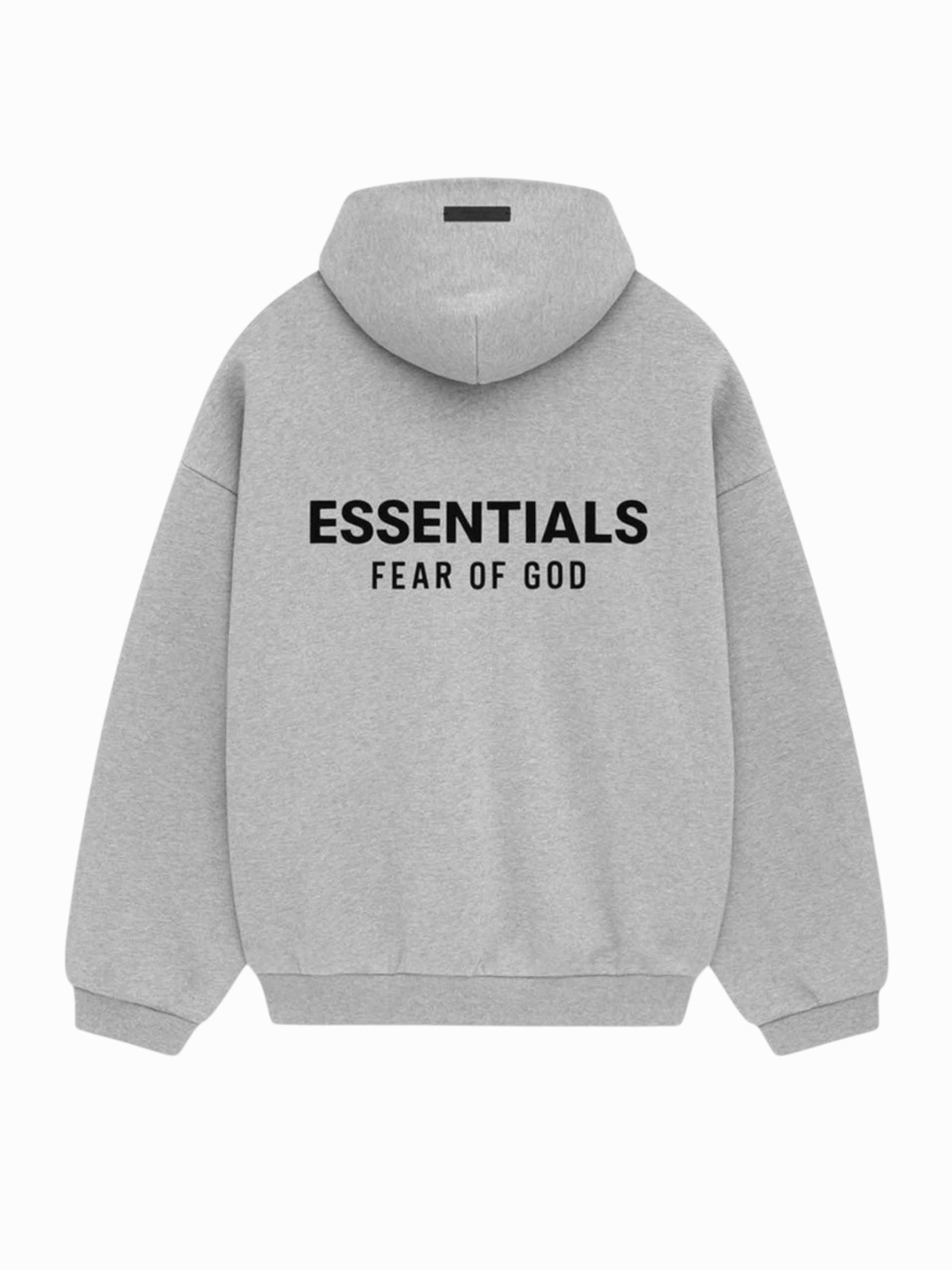 Essentials Hoodie “Light Heather Gray” (FW24)