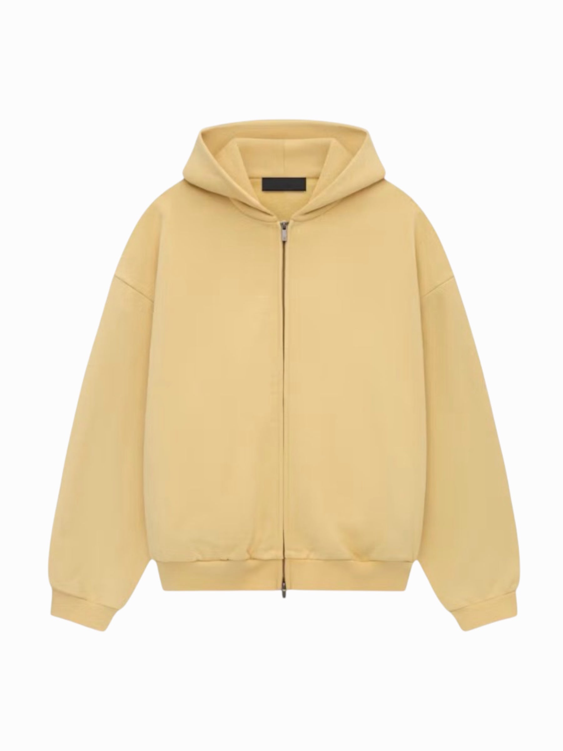 Essentials Heavy Full Zip Up Hoodie “Amber”