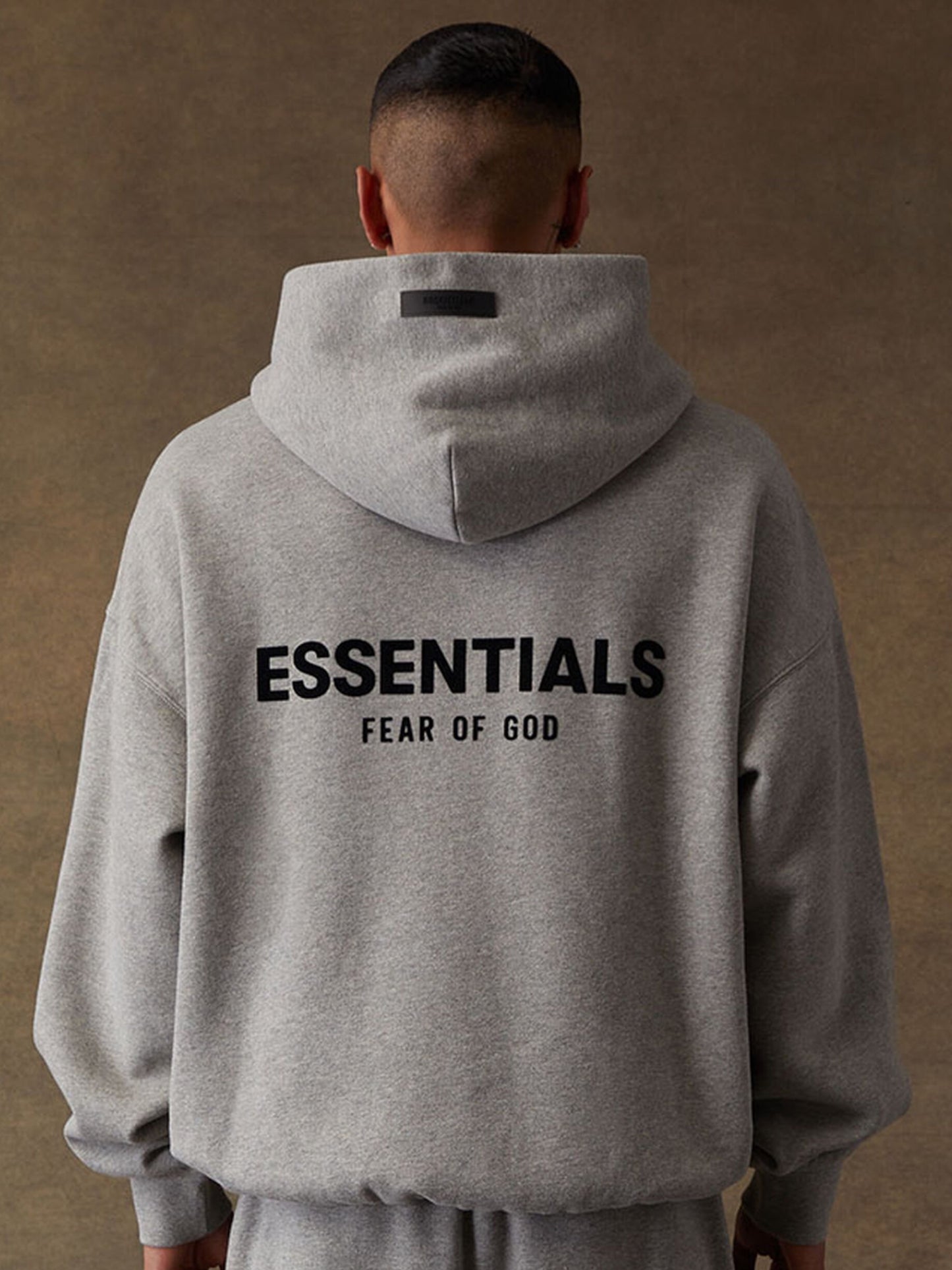 Essentials Hoodie “Dark Oatmeal” (SS22)