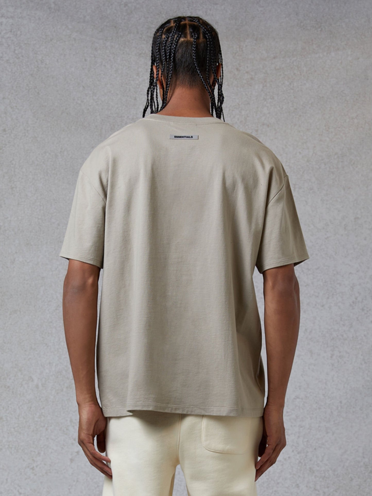 Essentials T Shirt Appliqué Logo “Olive Moss”