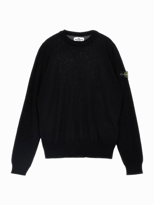 Stone Island Junior Crewneck Knit “Black”