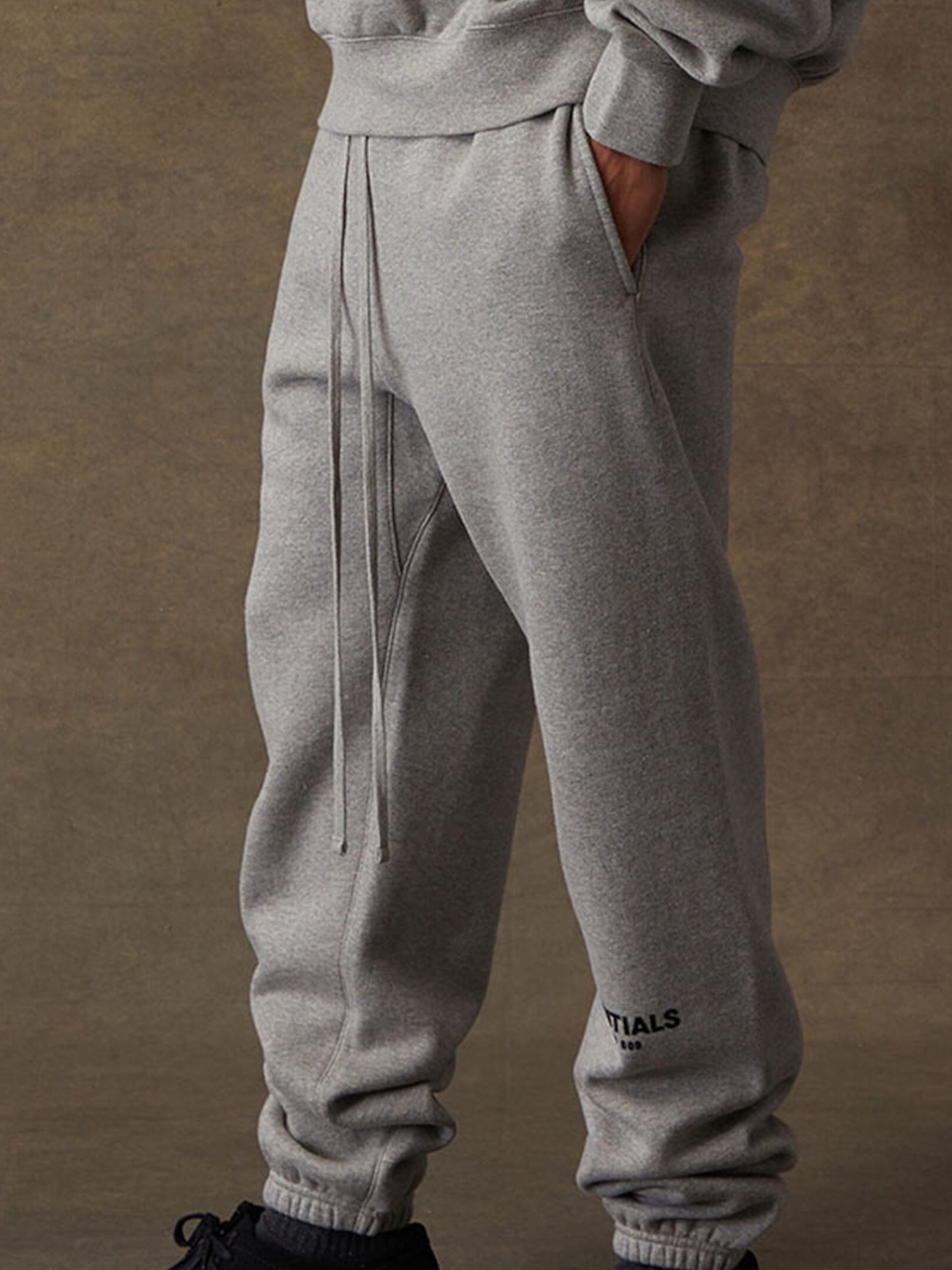 Essentials Sweatpants “Dark Oatmeal” (SS22)