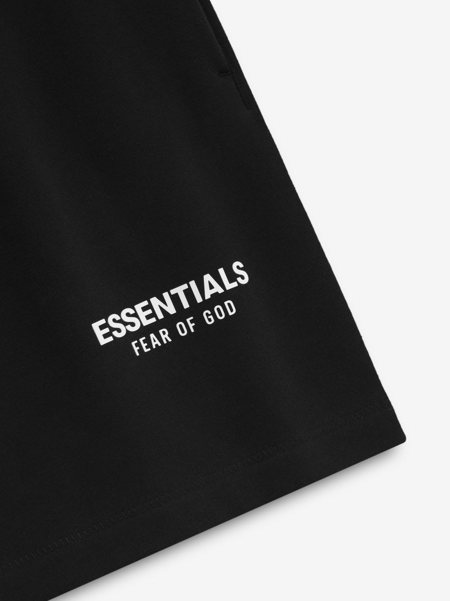 Essentials Shorts “Jet Black” (SS25)