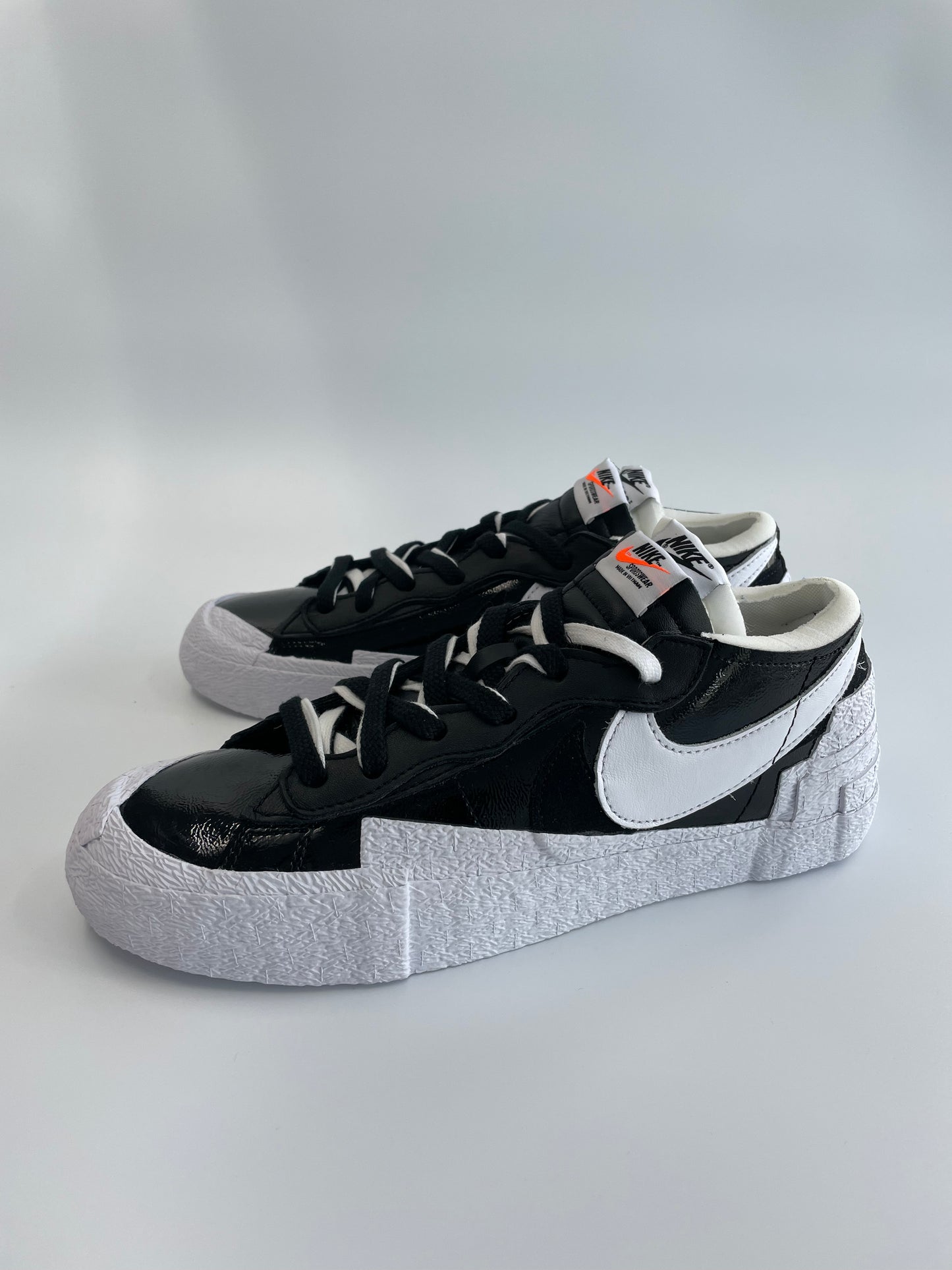 Nike Sacai Blazer Low “Black Patent Leather”