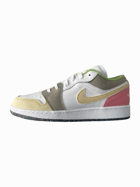 Jordan 1 Low “Pastel Grind” (GS)