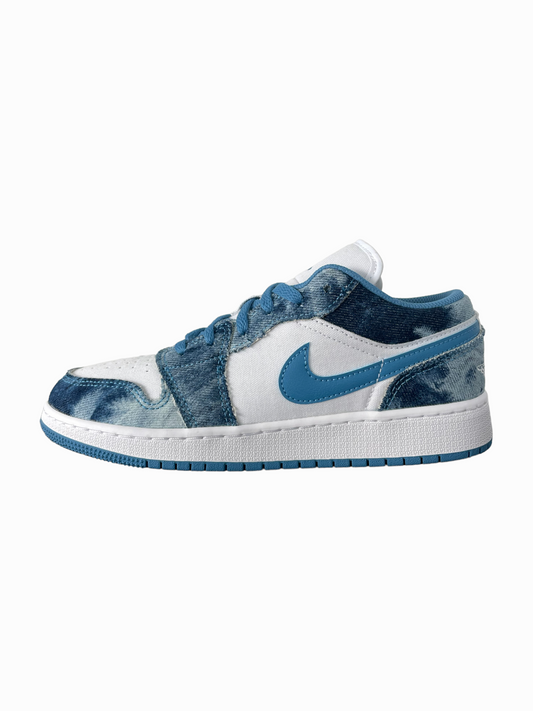 Jordan 1 Low “Washed Denim” (GS)