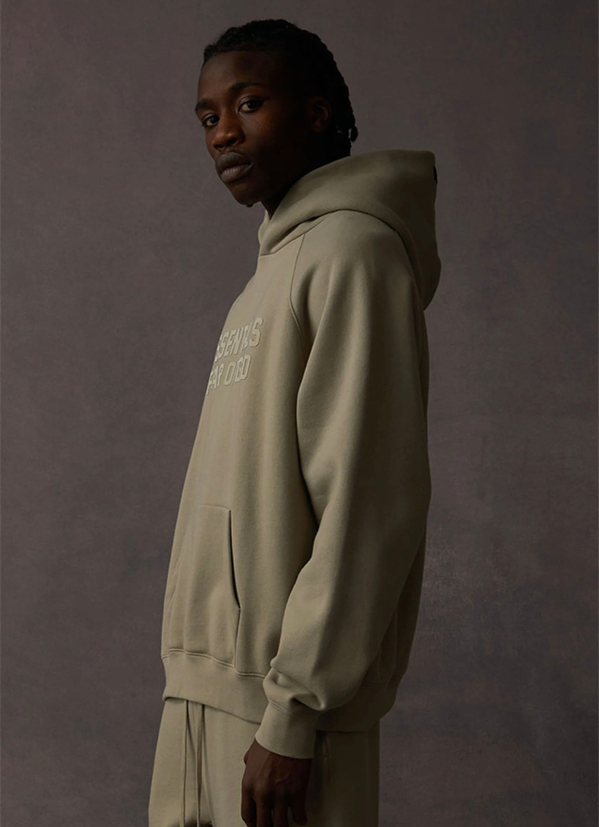 Essentials Hoodie “Seal”